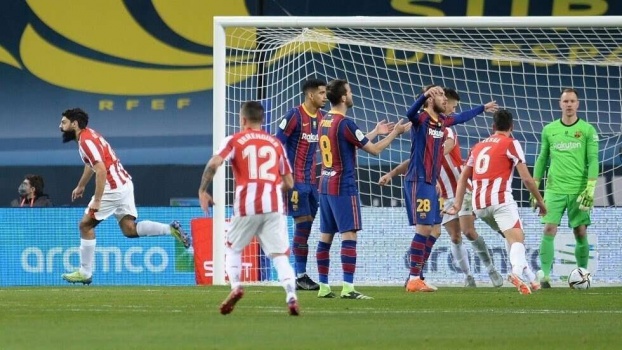 بيلباو يقلب الطاولة على برشلونة ويتوج بكأس السوبر الإسباني للمرة الثالثة في تاريخه