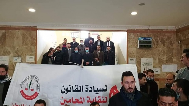 احتجاجات في محاكم الضفة.. المحامون: التصعيد قادم