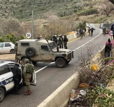 مواطنون يتصدون لاقتحام مستوطنين خان اللبن الشرقية جنوب نابلس