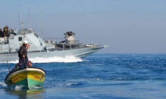 الاحتلال يطلق النار على الصيادين في بحر غزة