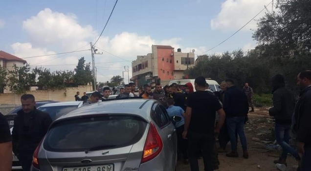 اصابة شرطي بجروح جراء دهسه بمركبة غير قانونية في بلدة اليامون غرب جنين