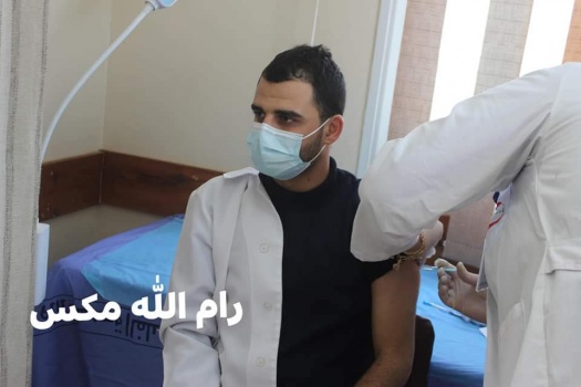 جنين: إنطلاق حملة التطعيم ضد فيروس كورونا للطواقم الطبية