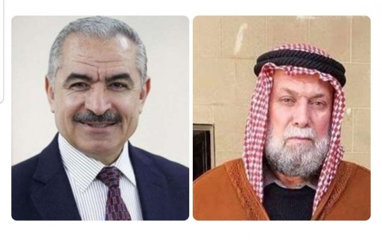 عائلة البرغوثي تشكر الدكتور اشتية على استجابته بتوفير العلاج للاسير المحرر ابو عاصف البرغوثي