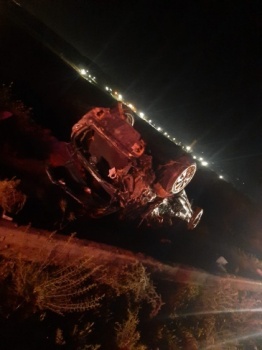 وفاة عامل واصابة 5 بجراح جراء انقلاب سيارة جنوب الخليل