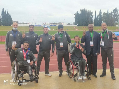 تونس : منتخب فلسطين لألعاب الباراولمبية يتوج بالذهب والبرونز بالملتقى الدولي  