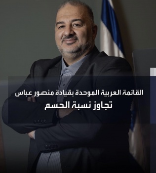 منصور عباس بعد تجاوز نسبة الحسم.. لسنا في جيب أحد
