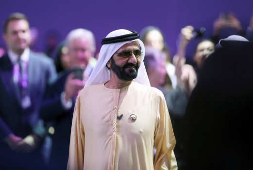 الموت يفجع محمد بن راشد