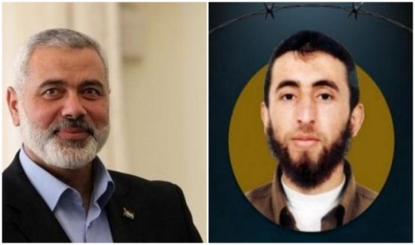 هنية يهاتف والد المحرر الشحاتيت ويشيد بنضاله