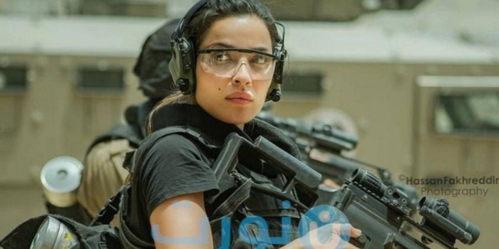 شاهد.. نادين نسيب نجيم من كواليس تدريبها على اطلاق النار: &ldquo;كثير استمعت&rdquo;