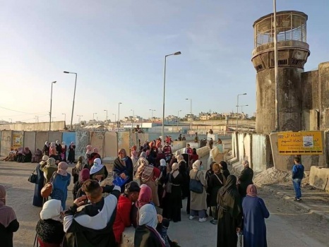 الاحتلال يعتقل فتاة على حاجز قلنديا شمال القدس