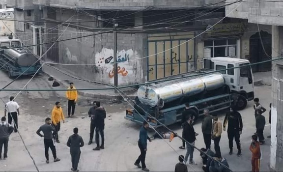 مصرع طفلة اثر تعرضها للدهس بغزة