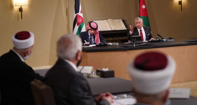 العاهل الأردني: لا نقبل أي مساومة على القدس والمقدسات