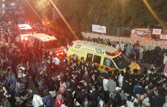 أول دولة عربية تعزي إسرائيل بحادثة التدافع الضخم في جبل الجرمق