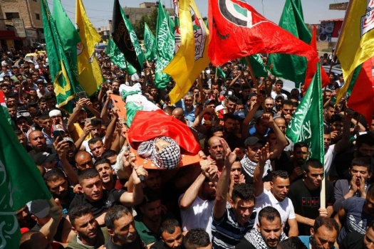 طوباس: تشييع جثمان الشهيد الطفل أبو عرة إلى مثواه الأخير في عقابا