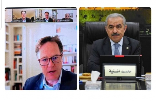 اشتية يلتقي إدارة "فيسبوك" ويطالب بمتابعة خطاب الكراهية ضد الفلسطينيين