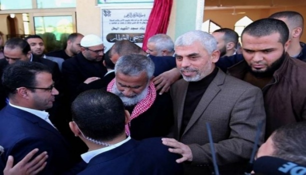 أول ظهور للسنوار بعد معركة "سيف القدس"