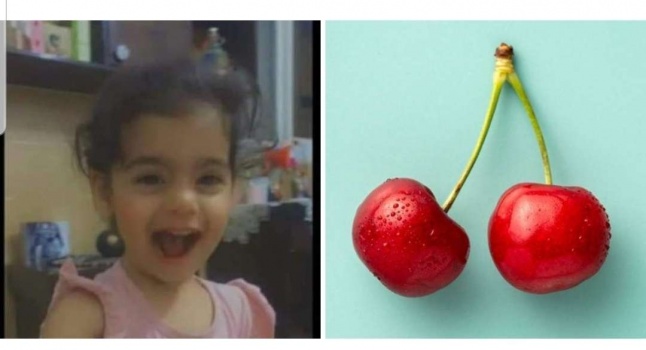 مصرع طفلة بالداخل الفلسطيني إختناقاً بحبة كرز