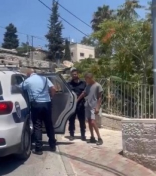 مستوطن يرش 4 اطفال بغاز الفلفل وشرطة الاحتلال تعتقل شابين