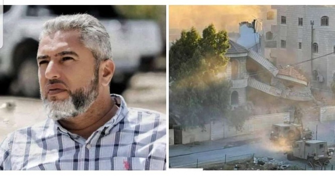 بعد قرار أمريكي بعدم هدمه...قوات الاحتلال تفجر منزل الاسير منتصر الشلبي