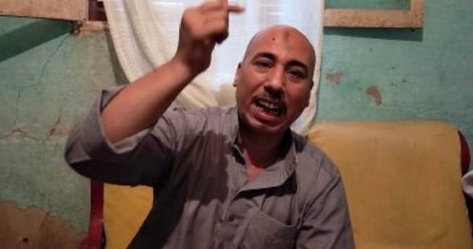 صورة متداولة عبر مواقع التواصل للمصري محمد حبش الذي يدعى بأنه "المهدي المنتظر"