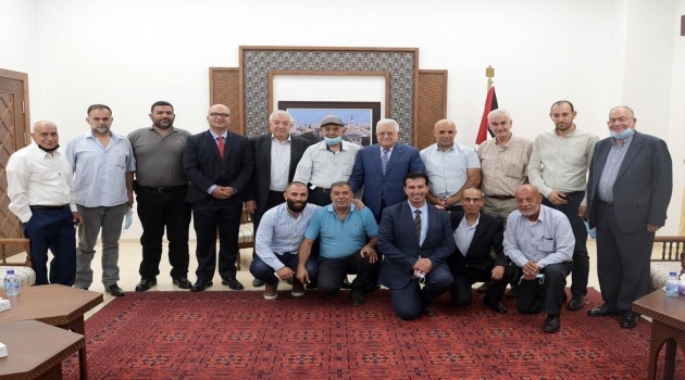 الرئيس محمود عباس: لن نسمح بطرد السكان الفلسطينيين من منازلهم وموقفنا ثابت بدعم مدينة القدس