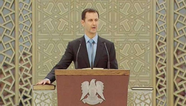 الرئيس السوري بشار الأسد يؤدّي اليمين الدستورية لولاية رابعة من سبع سنوات