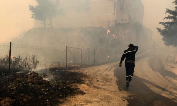 صدمة في الجزائر بعد إحراق شاب لاتهامه بالتورط في إشعال الحرائق