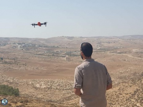 فلسطيني يسيطر على طائرة خاصة بمنظمة استيطانية