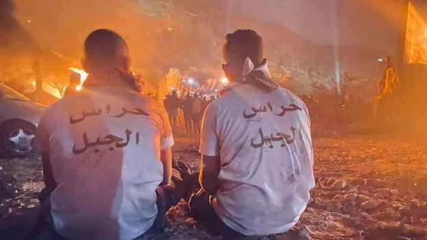 "حراس الجبل": لن تهدأ بيتا حتى إزالة آخر كرفان وضعه الاحتلال على جبل صبيح