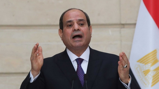 السيسي: حل القضية الفلسطينية وفق المرجعيات الدولية سيكون له مردود كبير على المنطقة