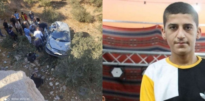 مصرع فتى بحادث إنقلاب مركبة جنوب الخليل