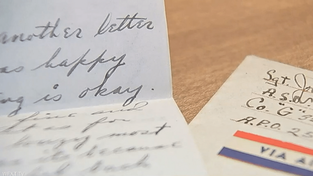 رسالة جندي أمريكي تصل بعد 76 عاماً