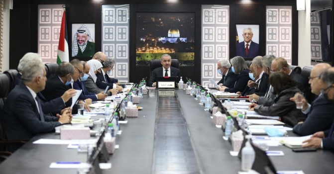 طالع قرارات الحكومة في جلستها اليوم برام الله