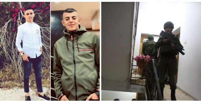 الإحتلال يعتقل شابين من قرية عنزة ويداهم منزلاً في بلدة يعبد جنوب جنين