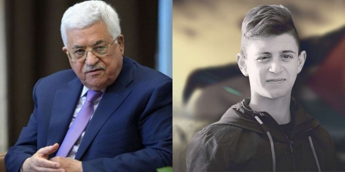 الرئيس يعزّي بالشهيد الطفل محمد صلاح