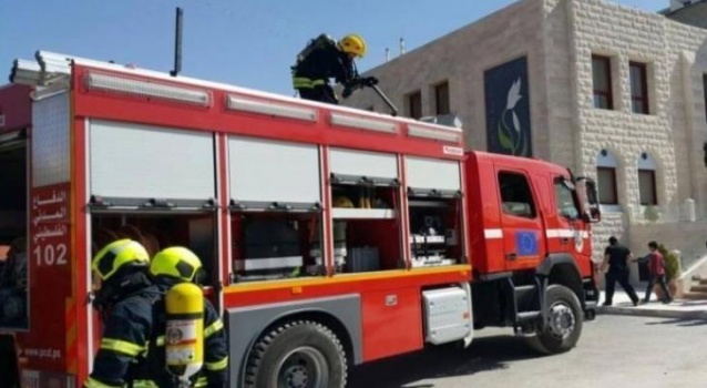 "الدفاع المدني" يتعامل مع 18 حادثًا في الضفة