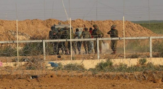 الاحتلال يعتقل فلسطينيين شمال غزة