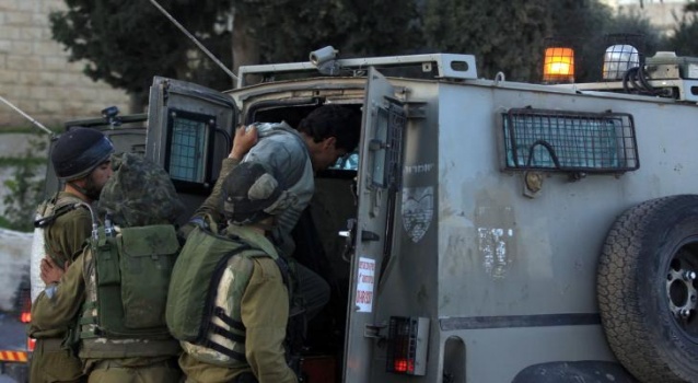 الاحتلال يعتقل 6 فلسطينيين من الضفة