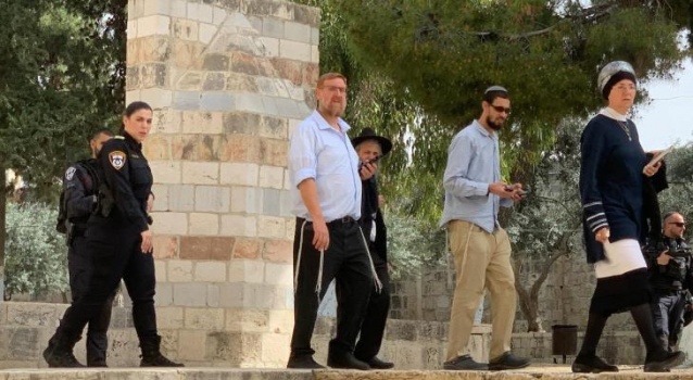163 مستوطنًا بقيادة "غليك" يقتحمون "الأقصى"