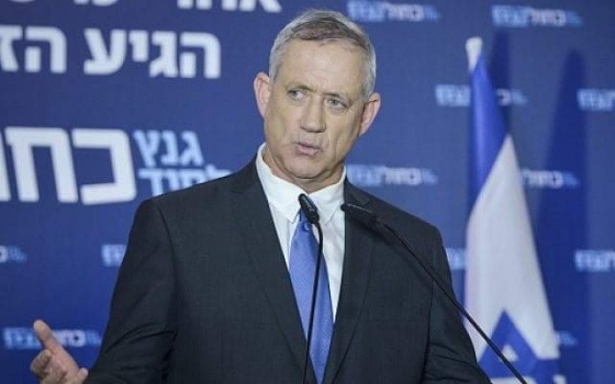 غانتس: للفلسطينيين كيانًا وليس دولة