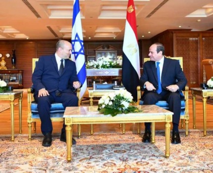 نجل السيسي يزور إسرائيل لوقف التصعيد