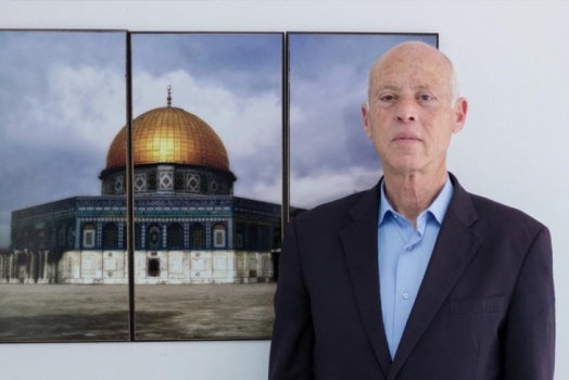 الرئيس التونسي يجدد دعم بلاده للقضية الفلسطينية