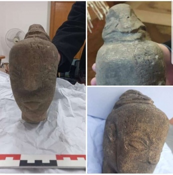 العثور على تمثال كنعاني يعود لـ2500 عام قبل الميلاد في خان يونس