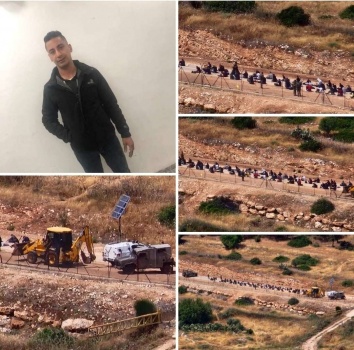 الإحتلال يعتقل سائق جرافة ويستولي عليها ويعتقل 40 عاملاً شرق جنين