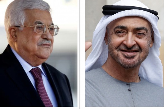 الرئيس يهنئ محمد بن زايد لانتخابه رئيسا لدولة الإمارات
