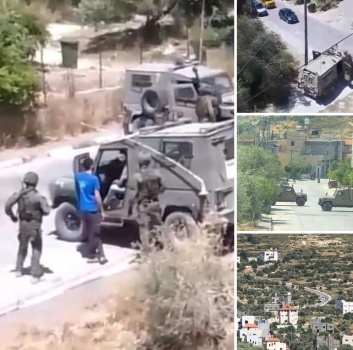مواجهات مع الاحتلال في العرقة غرب جنين