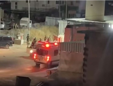 اصابة شاب برصاص الاحتلال على مفرق خرسا جنوب دورا