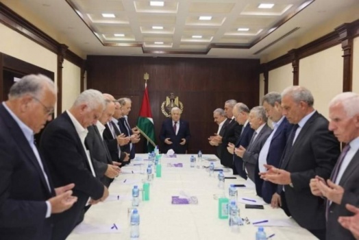 بالاسماء- توزيع المهام في اللجنة التنفيذية لمنظمة التحرير