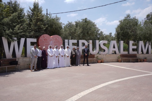 جامعة القدس وصندوق قطر للتنمية والتعليم فوق الجميع يتوجون علاقاتهم الوطيدة بسبل تعاون جديدة