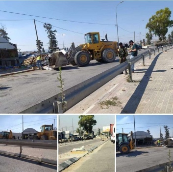 الاحتلال يهدم بسطات قرب معبر الجلمة شمال جنين
